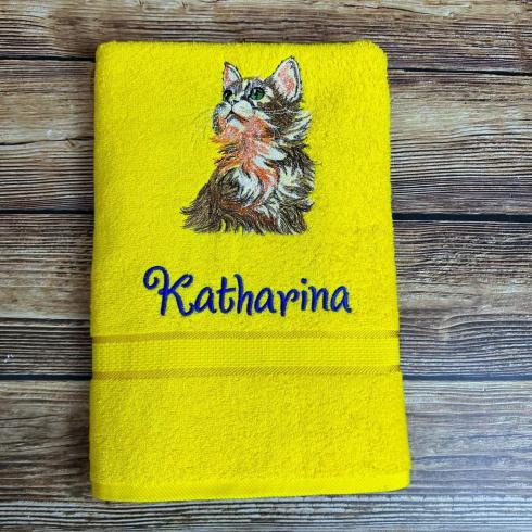 Рушник "Дем'янчик - наш котик"