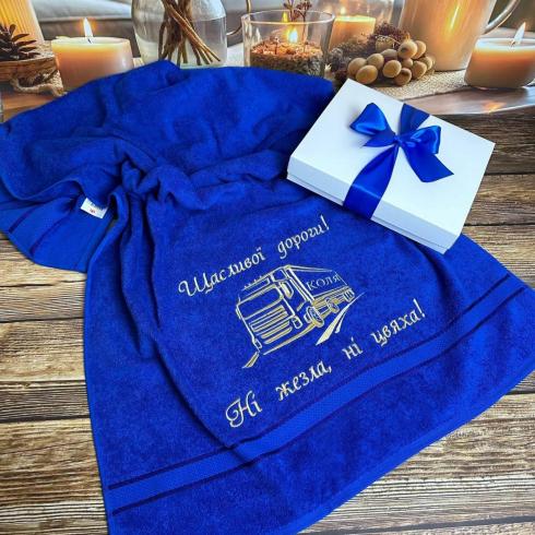 Рушник "Ні жезла, ні цвяха!", розмір 50*90 см, щільність 400 г/м2