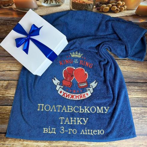 Рушник "Полтавському танку", розмір 70*140 см, щільність 400 г/м2