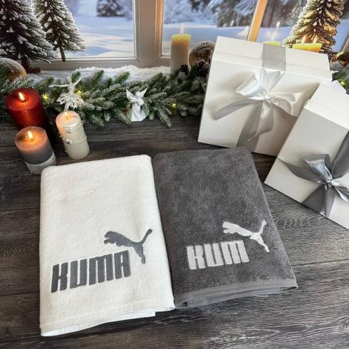 Рушник "Kum або Kuma", розмір 70*140 см, щільність 450 г/м2