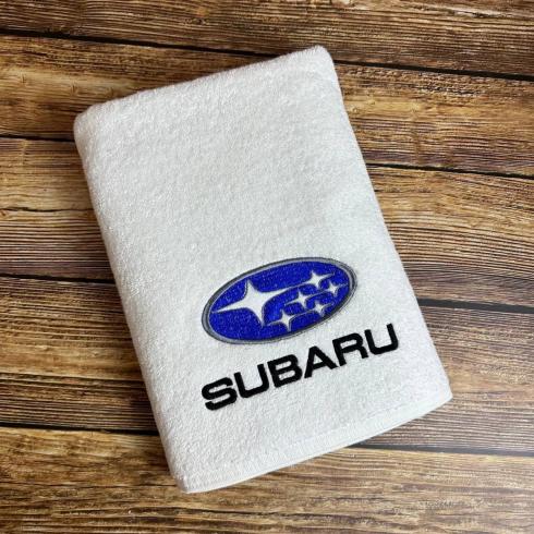 Рушник "Subaru", розмір 50*90 см, щільність 500 г/м2