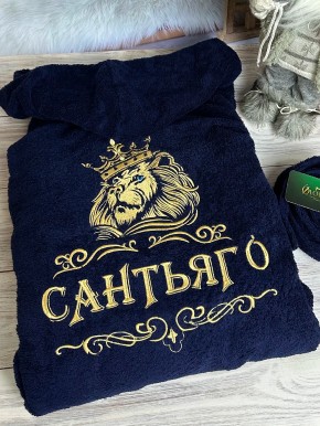 Халат з вишивкою 