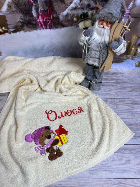 Рушник для дітей, розмір 50*90 см, щільність 400 г/м2