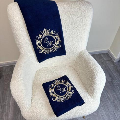 Рушники "L. M.", розмір 70*140 см, щільність 500 г/м2