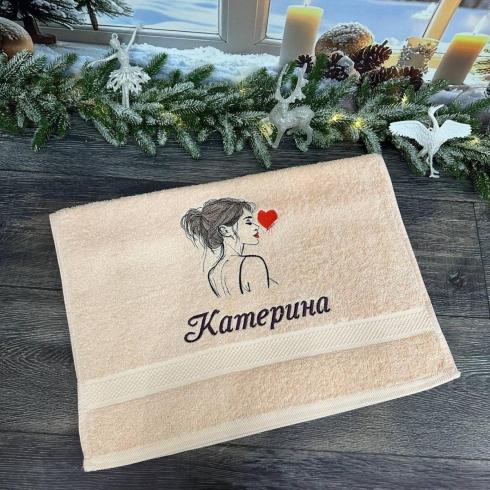 Рушник "Катерина", розмір 50*90 см, щільність 500 г/м2