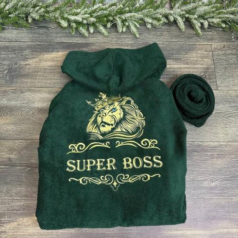 Халат махровий з капюшоном 