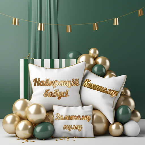 Декоративні подушки з вишивкою